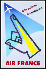 Affiche originale AIR FRANCE