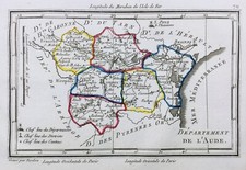 Aude 1794 Lagrasse Tuchan Limoux Leucate Sigean Bugarach Narbonne Carcassonne