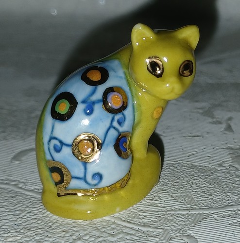Fève chat vert rare - chat,