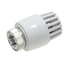 T??te thermostatique de radiateur pour collecteur chauffage plancher eau M30x1 5