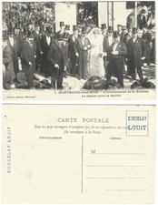 CPA Louit Couronnement de la Rosière Départ pour Mairie MONTREUIL sous BOIS 459