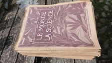 RARE LOT REVUE LE MONDE ET LA
