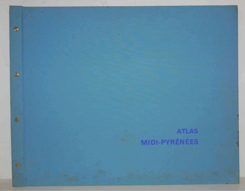 Rare atlas midi - midi, pyrénées