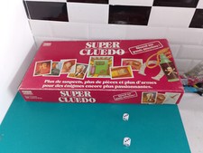 1304253 Jeu de société VF (manque dés d'origine) acien super cluedo parker