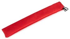 Etui Poche Sac Housse Protection pour Flute a Bec Soprano Longeur: 37cm Rouge