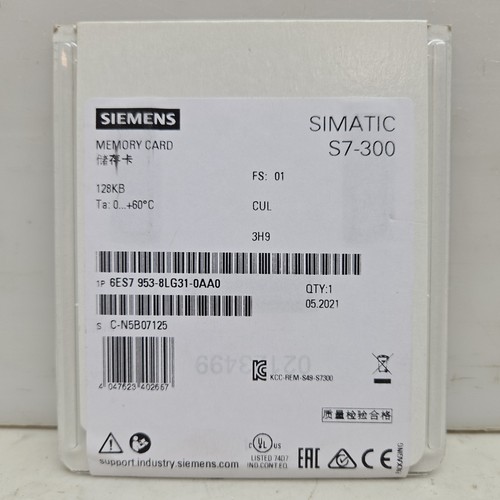 Siemens 6es7 953 8lg31 - 6es7, 953-8lg31-0aa0