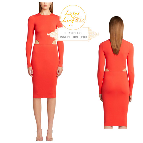 Cut out midi dress - out, by