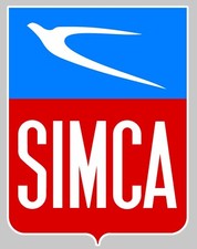 STICKER SIMCA LOGO AUTOCOLLANT