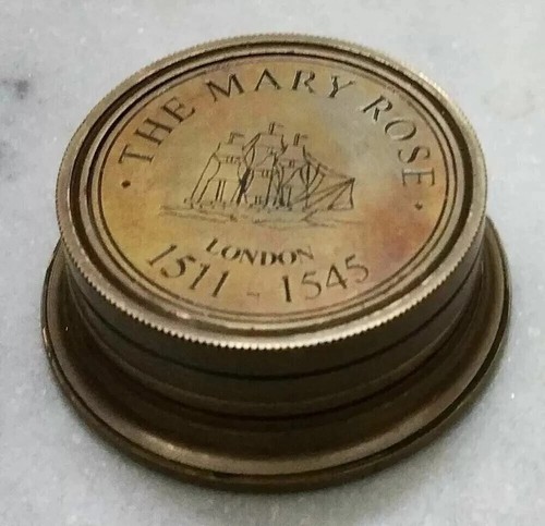 Boussole nautique laiton - , mary