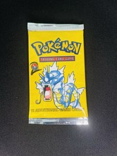 Booster Pack Pokémon EMPTY Base Set 2 Gyarados WOTC VIDE/ PARFAITEMENT OUVERT