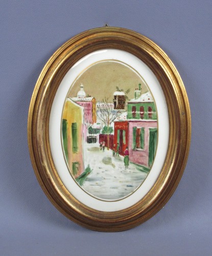 Tableau peint sur céramique - peint,