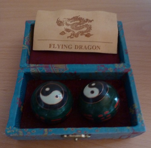 Boules chinoises anti stress - boules, anti-stress