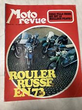 Magazine Moto revue N° 2108 1973 Villa cross rouler moto russe Motobécane SP93DL