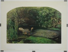 Ophelia 1973 Affiche Originale Exposition