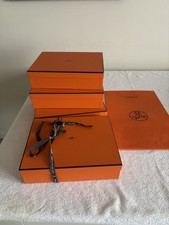 boîte Hermès + ruban, Emballage vide