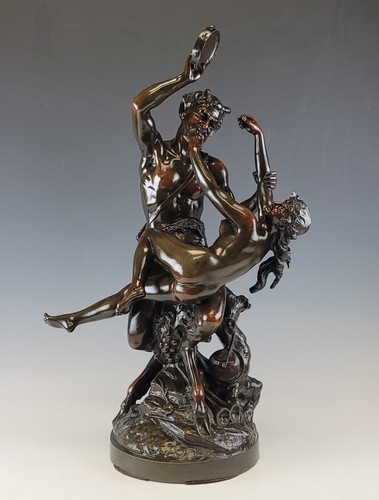 Grand fin 19c français bronze - grand,