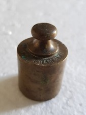 ANCIEN POIDS EN LAITON 100 GRAMMES