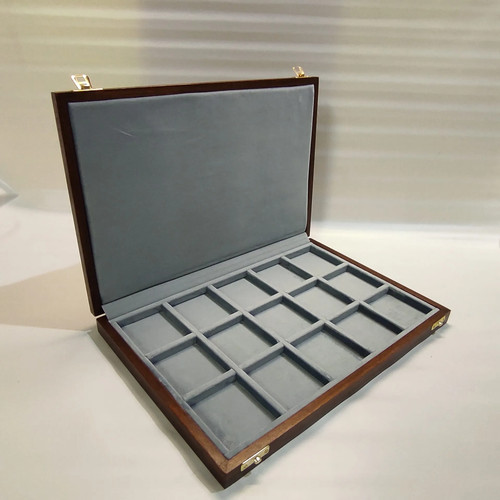 Coffret bois pour pièces - coffret,