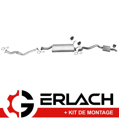 Echappement silencieux pour