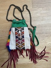 Nadia Dafri Paris sac crossbody bag cuir ethnique 