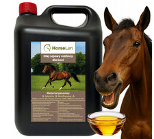 HUILE DE SOJA POUR CHEVAUX 5L NATURELLE NON RAFFINÉE Horselen