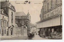 LANGRES - Haute Marne - CPA 52 - Commerce - Devanture des Galeries réunies