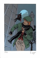 EX-LIBRIS SERIGRAPHIE VICTOR SACKVILLE NUMEROTE ET SIGNE PAR FRANCIS CARIN NEUF