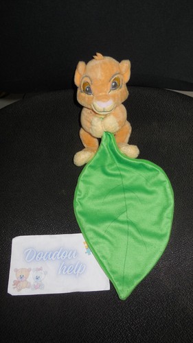Doudou mouchoir simba roi - doudou, lion