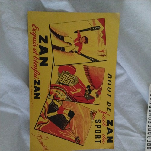 Buvard ancien zan reglisse - buvard,