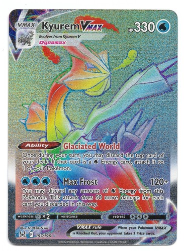 Kyurem vmax 197 - vmax, (secret)