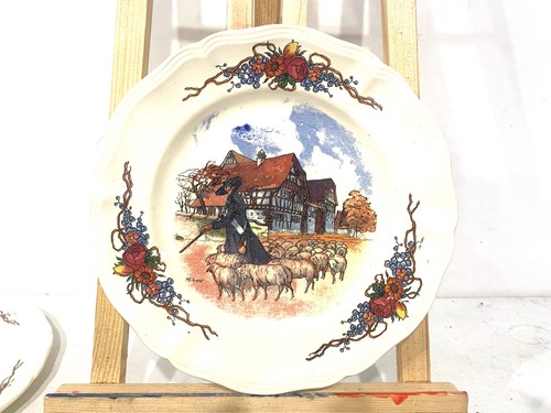 Ancienne assiette plate 20cm - plate,
