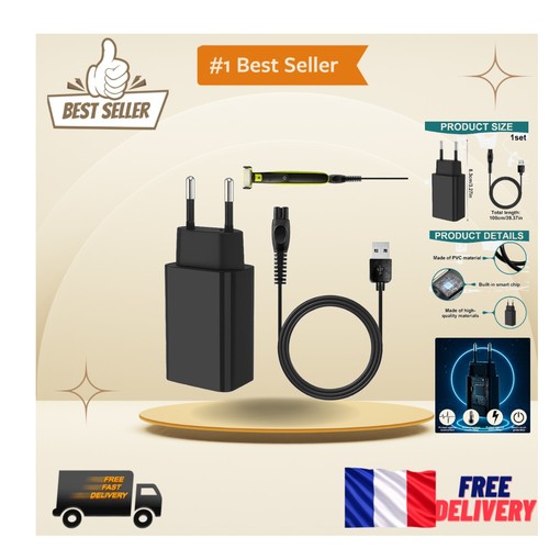 Chargeur rasoir avec - de, 5v