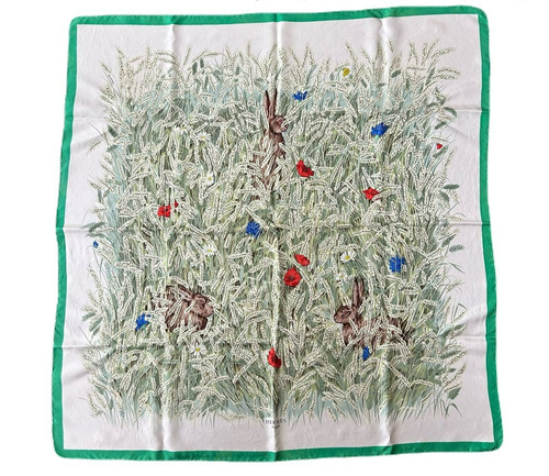 Foulard hermes lapins - dans, un