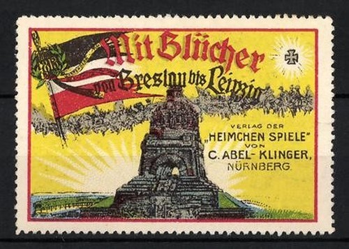 Reklamemarke nürnberg - reklamemarke, c