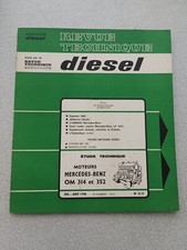 Rta Revue Technique Diesel Moteurs Mercedes-Benz Om314 Om352 Il 314 352 N32d