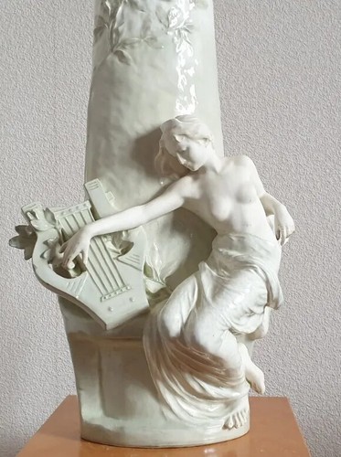 Vase sculpture art nouveau - sculpture,