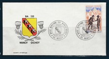 FRd enveloppe avion  base aérienne 133  54  Nancy  Ochey   1973