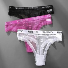 String femme lot 3Pcs sous