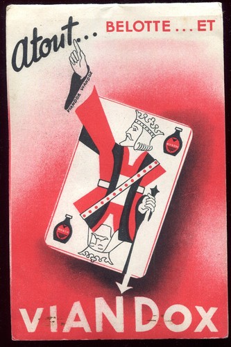 Ancien carnet publicitaire - ancien,