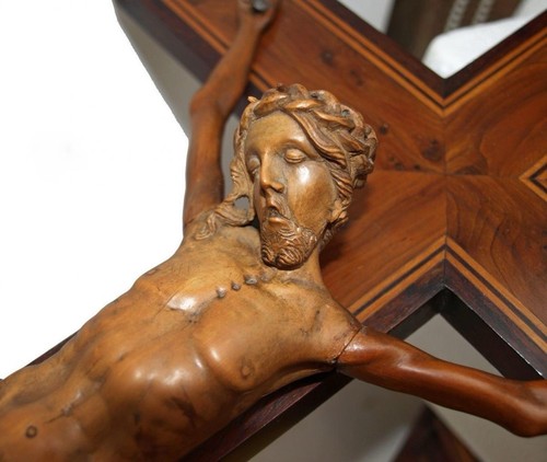 Grand christ buis - christ, sculptÉ