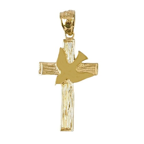 Pendentif croix or - en,