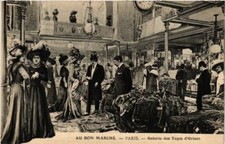 CPA AK PARIS 7e Au Bon Marché