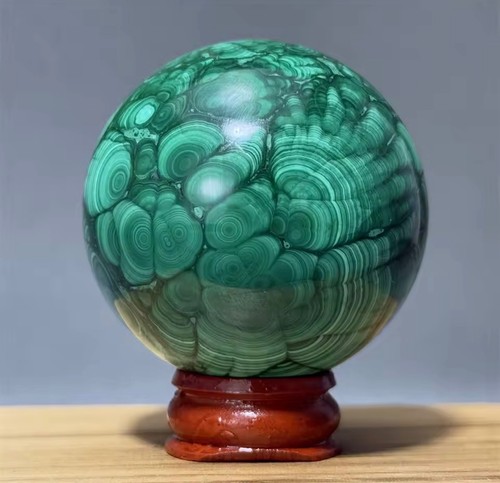 Sphère malachite verte - en,
