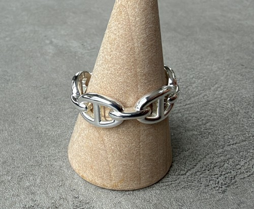 Bague hermes argent - en,