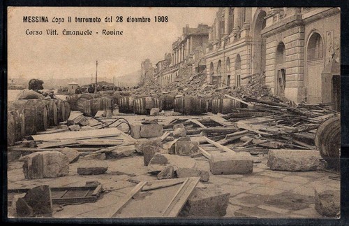 Messine 1908 carte - messine,