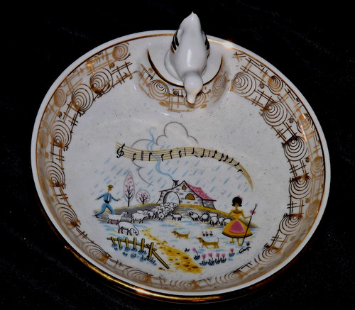 Belle assiette bouillie - assiette,