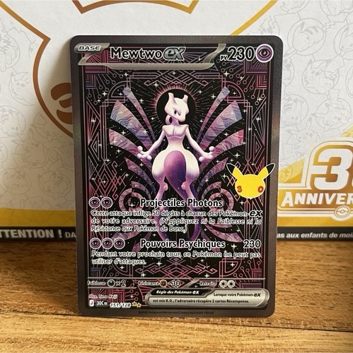 Pokémon jcc mewtwo 151 - pokémon,
