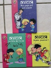 lot De 3 livres série CEDRIC collection la Bibliothèque Rose 7 Ans Jeunesse Livr
