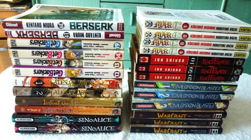 Lot mangas divers - de,