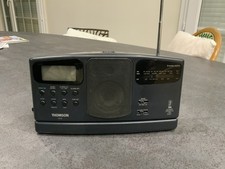 Radio Réveil THOMSON RR85 Detachable atomic clock ,alarm, time, date, FM/LW/MW